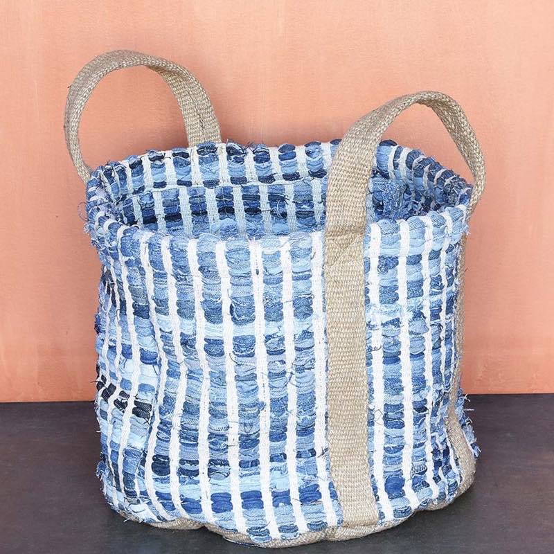 Woven Storage Tote - Multi